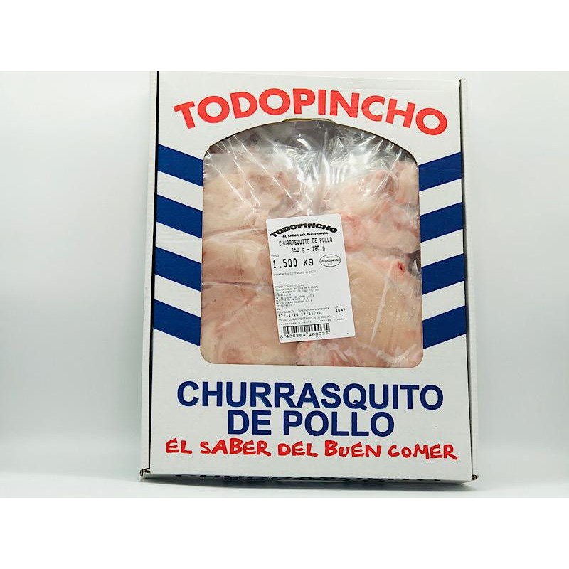 POLLO CHURRASQUITO TODOPINCHO 1,5 KG