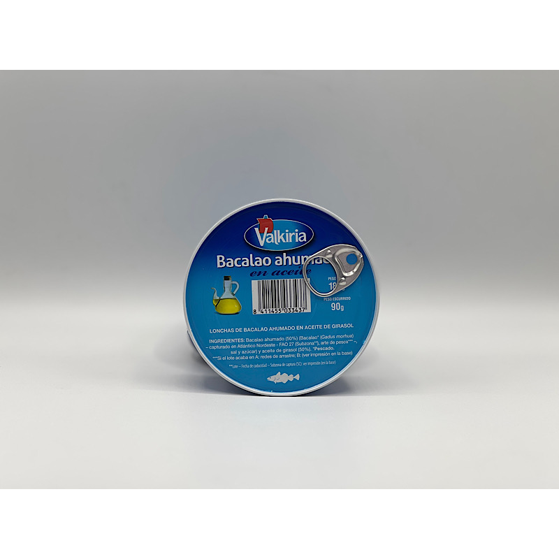 BACALAO AHUMADO VALKIRIA 160 GR