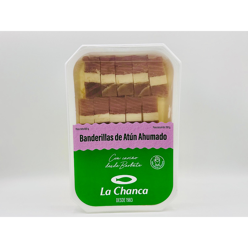 ATUN Y QUESO BANDERILLA LA CHANCA 600 GR