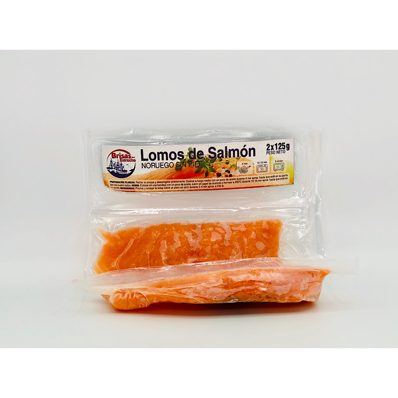 SALMON LOMO NORUEGO  2X125 GR