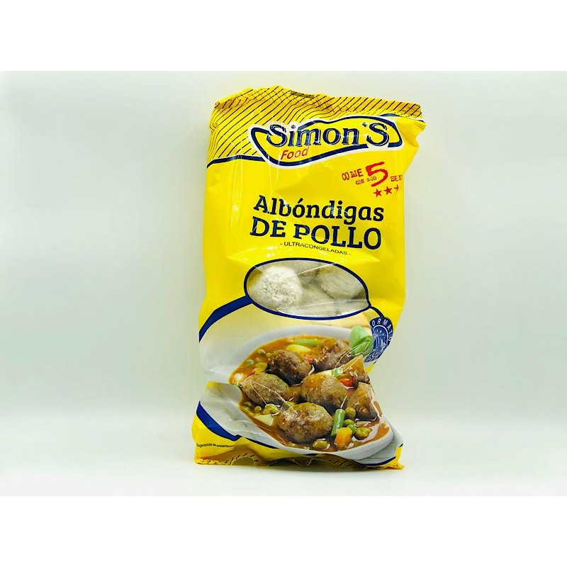 ALBONDIGA DE POLLO SIMON´S 1 KG