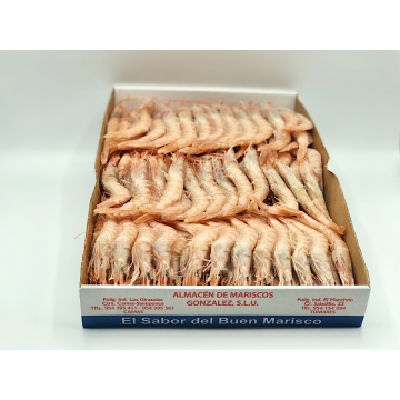 GAMBA CRUDA 95 - 100  PIEZAS APROX 