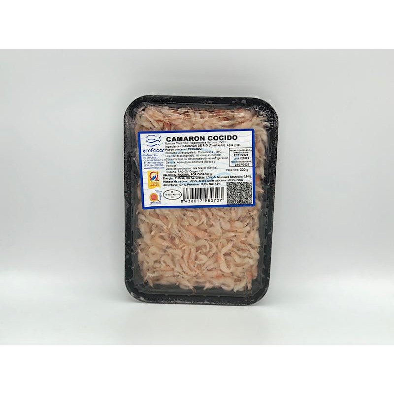 CAMARON COCIDO EMFACAR 300 GR