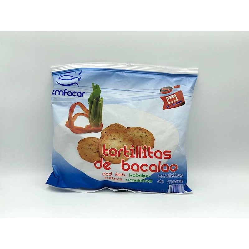 TORTILLITA BACALAO EMFACAR 350 GR.